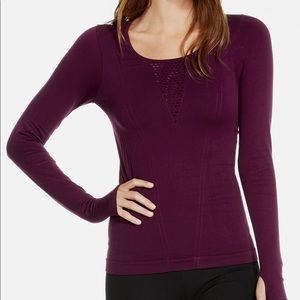 Fabletics Arta seamless long sleeve top size M